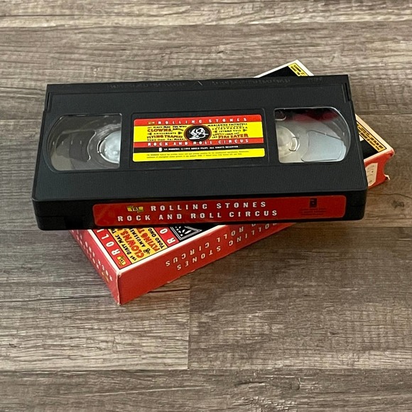 ROLLING STONES ROCK AND ROLL CIRCUS -  DECEMBER 11, 1968 [ VHS ]  VINTAGE 1995 - Picture 5 of 5